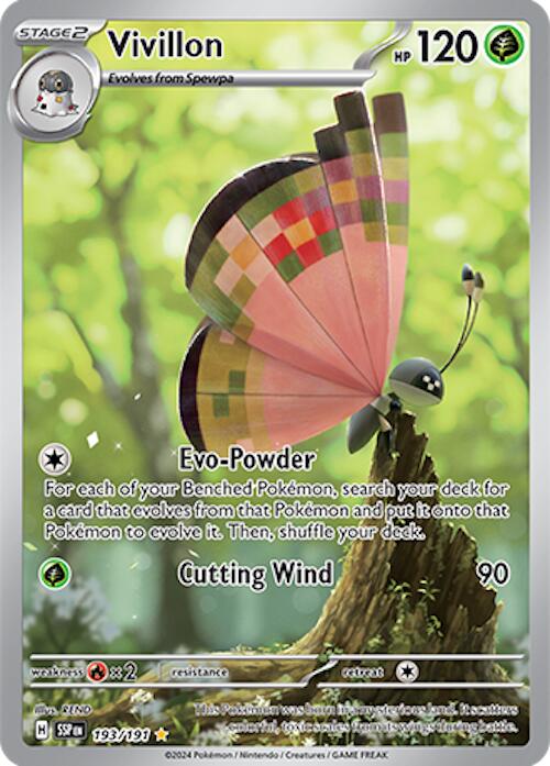 Vivillon (193/191) [Scarlet & Violet: Surging Sparks] | RetroPlay Games