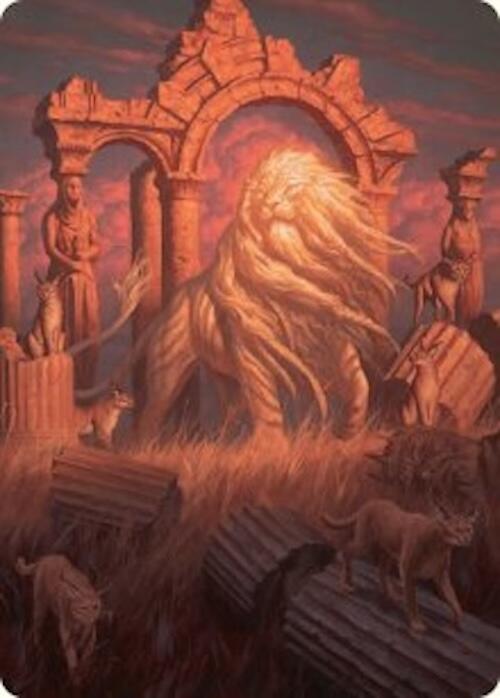 Arahbo, the First Fang Art Card (26/54) [Foundations Art Series] | RetroPlay Games