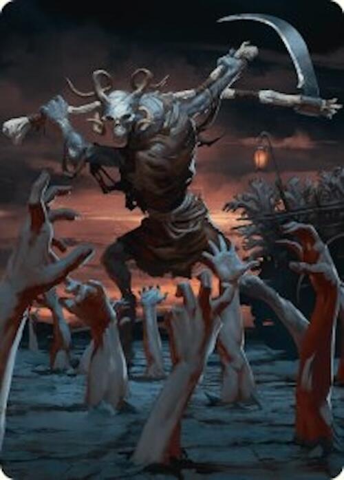 Abyssal Harvester Art Card (34/54) [Foundations Art Series] | RetroPlay Games