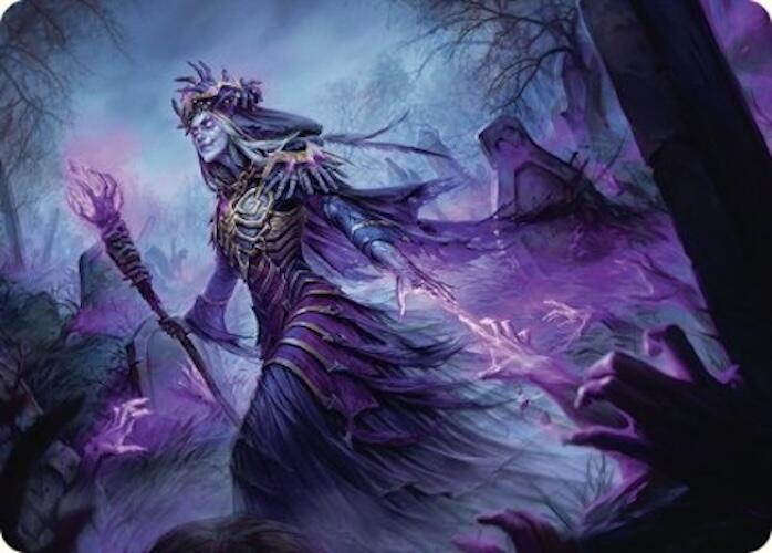 Zul Ashur, Lich Lord Art Card (10/54) [Foundations Art Series] | RetroPlay Games