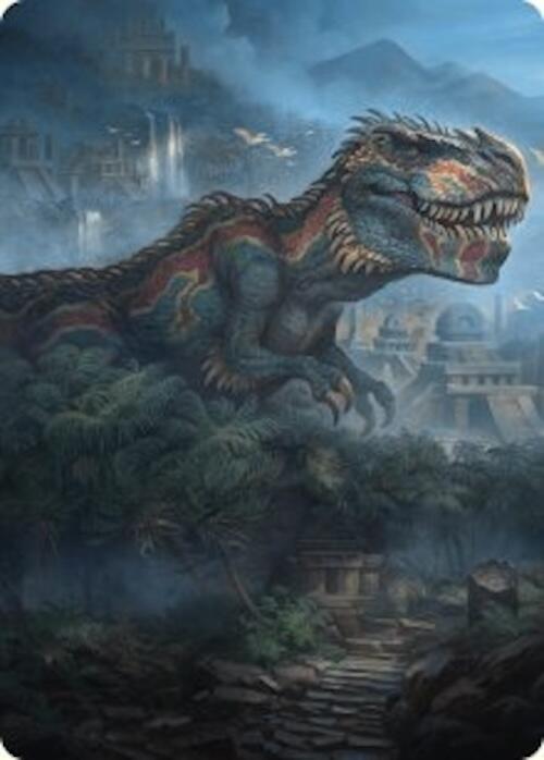 Ghalta, Primal Hunger Art Card (41/54) [Foundations Art Series] | RetroPlay Games