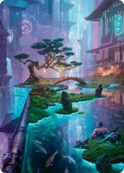 Island Art Card (22/54) [Foundations Art Series] | RetroPlay Games