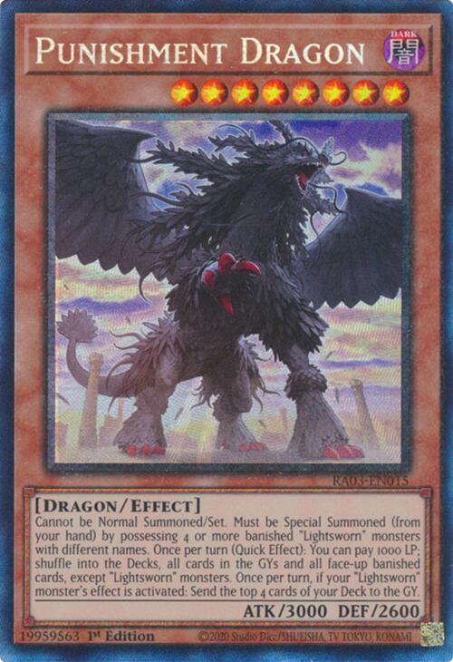 Punishment Dragon (CR) [RA03-EN015] Prismatic Collector's Rare | RetroPlay Games