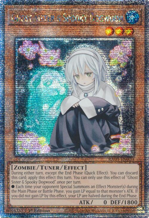 Ghost Sister & Spooky Dogwood (Quarter Century Secret Rare) [RA03-EN020] Quarter Century Secret Rare | RetroPlay Games