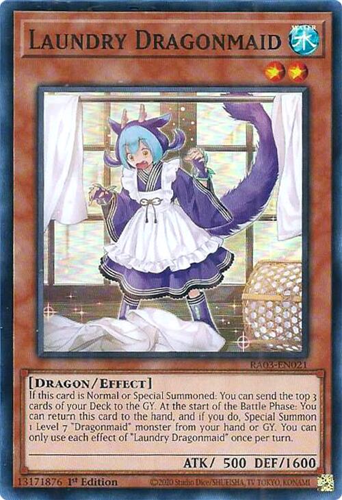 Laundry Dragonmaid [RA03-EN021] Super Rare | RetroPlay Games