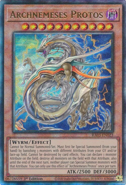 Archnemeses Protos (UTR) [RA03-EN023] Prismatic Ultimate Rare | RetroPlay Games