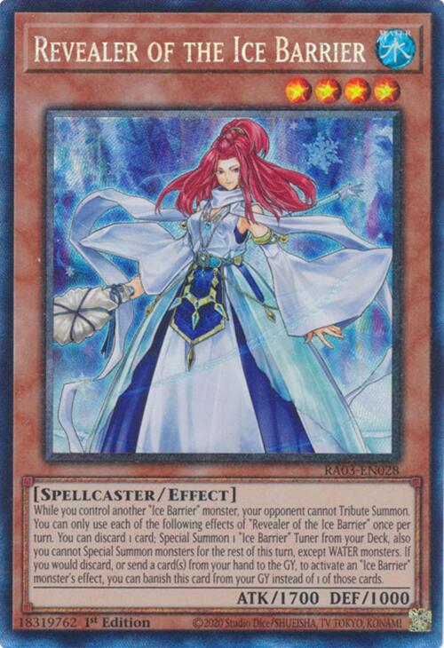 Revealer of the Ice Barrier (CR) [RA03-EN028] Prismatic Collector's Rare | RetroPlay Games