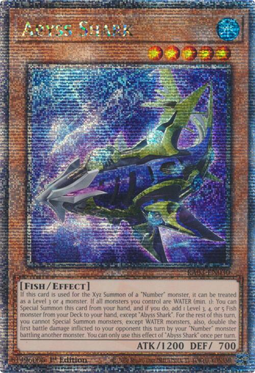 Abyss Shark (Quarter Century Secret Rare) [RA03-EN030] Quarter Century Secret Rare | RetroPlay Games