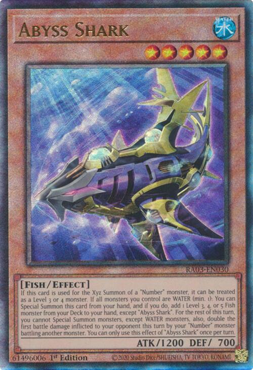 Abyss Shark (UTR) [RA03-EN030] Prismatic Ultimate Rare | RetroPlay Games