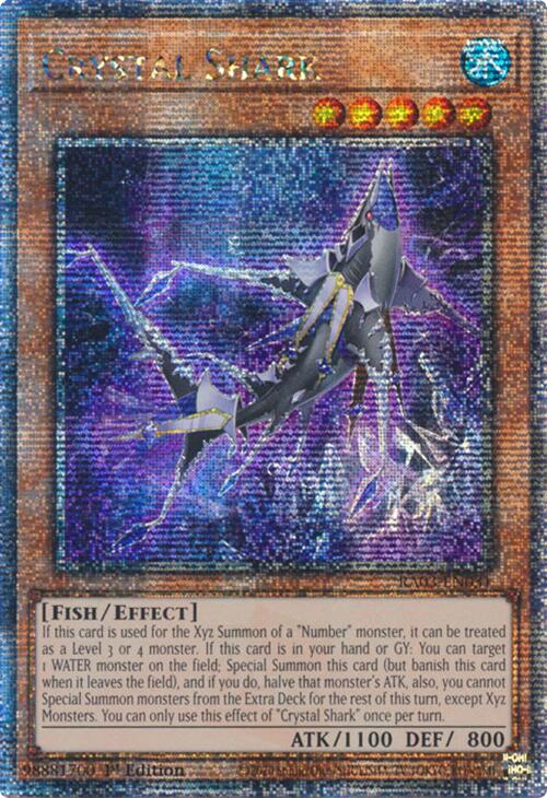 Crystal Shark (Quarter Century Secret Rare) [RA03-EN031] Quarter Century Secret Rare | RetroPlay Games