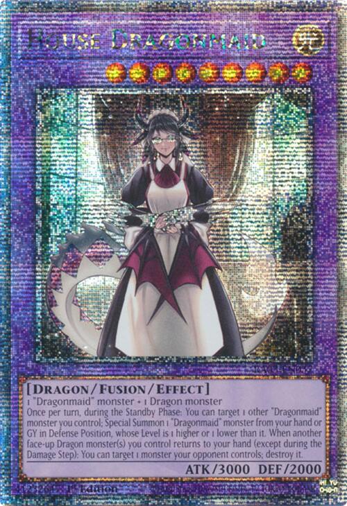 House Dragonmaid (Quarter Century Secret Rare) [RA03-EN037] Quarter Century Secret Rare | RetroPlay Games