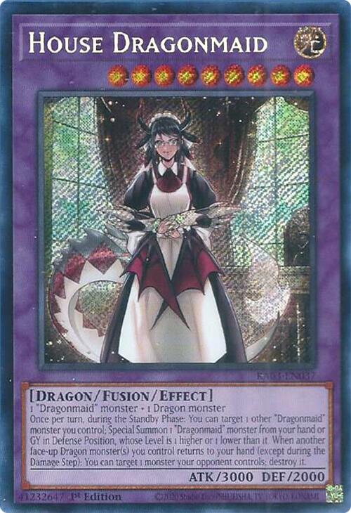 House Dragonmaid (Secret Rare) [RA03-EN037] Secret Rare | RetroPlay Games