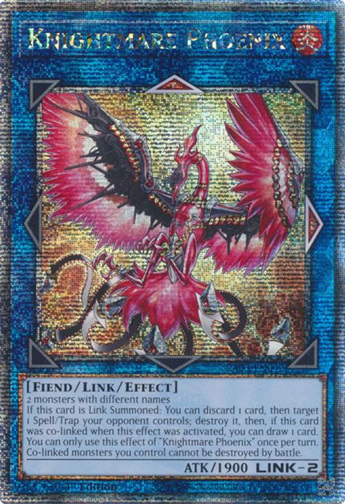 Knightmare Phoenix (Quarter Century Secret Rare) [RA03-EN042] Quarter Century Secret Rare | RetroPlay Games