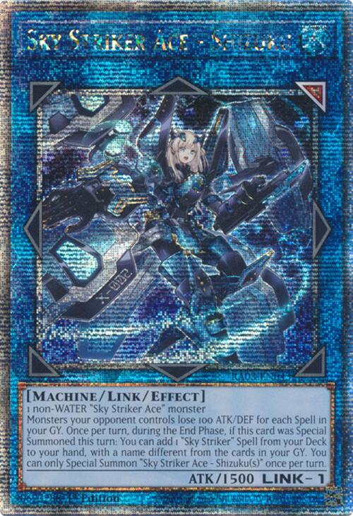 Sky Striker Ace - Shizuku (Quarter Century Secret Rare) [RA03-EN043] Quarter Century Secret Rare | RetroPlay Games