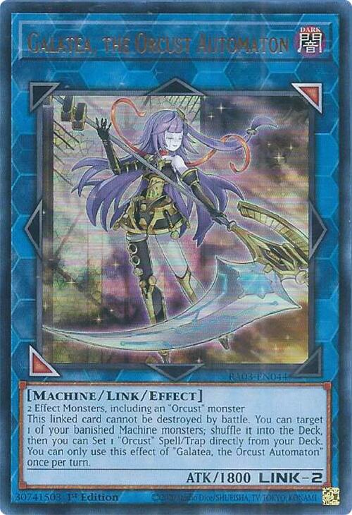 Galatea, the Orcust Automaton (UR) [RA03-EN044] Ultra Rare | RetroPlay Games