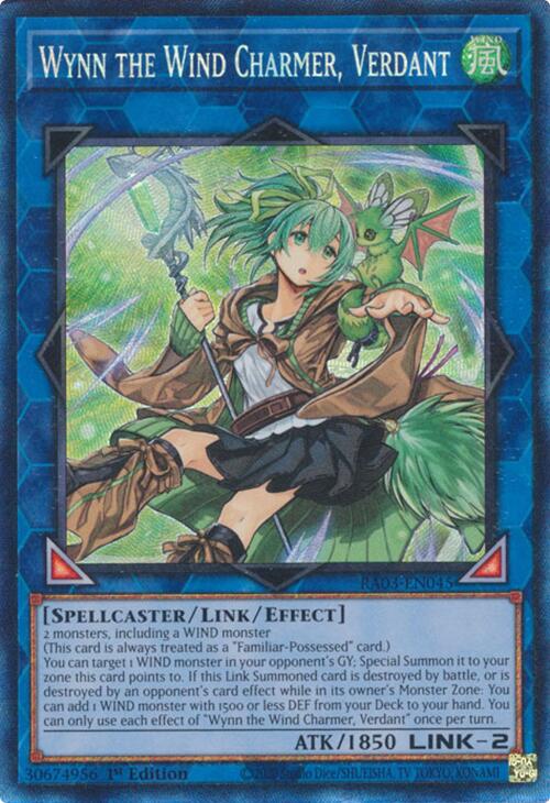 Wynn the Wind Charmer, Verdant (CR) [RA03-EN045] Prismatic Collector's Rare | RetroPlay Games