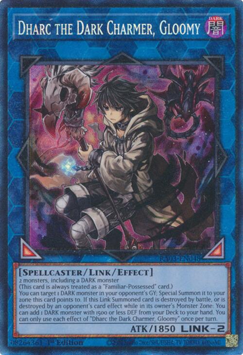 Dharc the Dark Charmer, Gloomy (CR) [RA03-EN048] Prismatic Collector's Rare | RetroPlay Games