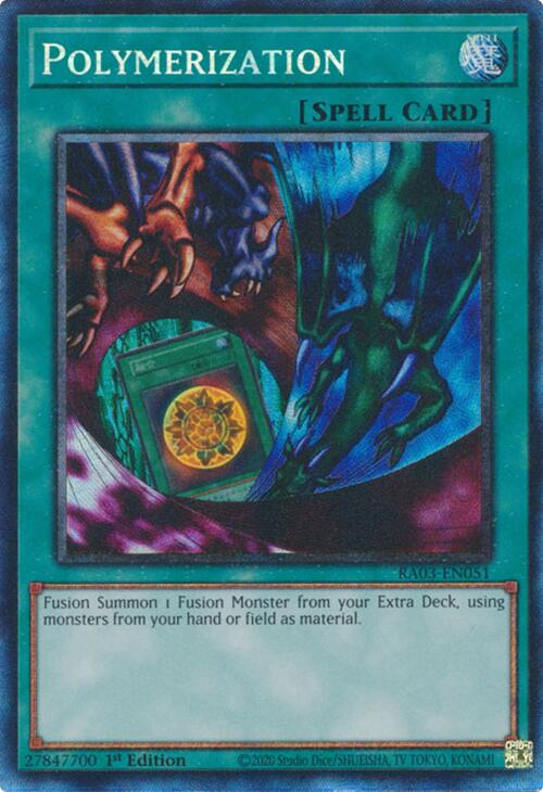 Polymerization (Alternate Art) (CR) [RA03-EN051] Prismatic Collector's Rare | RetroPlay Games