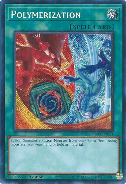 Polymerization (Secret Rare) [RA03-EN051] Secret Rare | RetroPlay Games