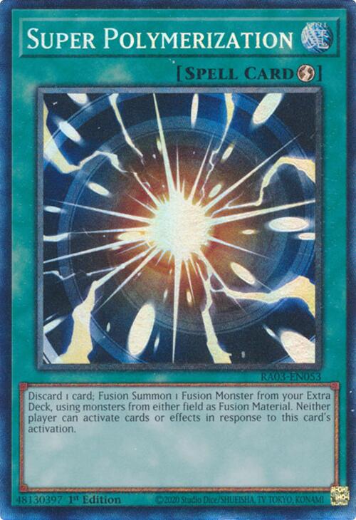 Super Polymerization (CR) [RA03-EN053] Prismatic Collector's Rare | RetroPlay Games