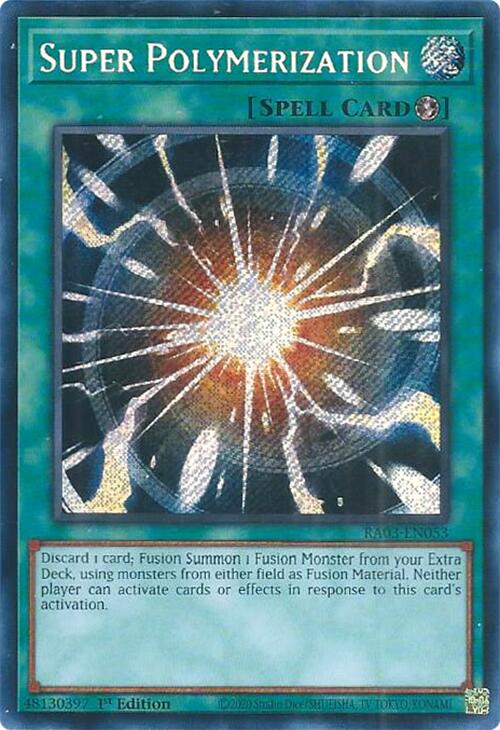 Super Polymerization (Secret Rare) [RA03-EN053] Secret Rare | RetroPlay Games