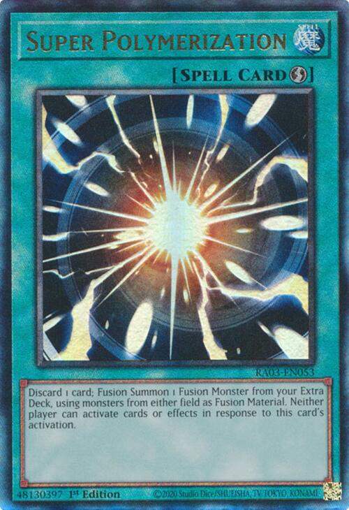 Super Polymerization (UTR) [RA03-EN053] Prismatic Ultimate Rare | RetroPlay Games