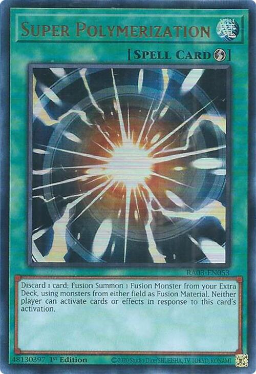 Super Polymerization (UR) [RA03-EN053] Ultra Rare | RetroPlay Games