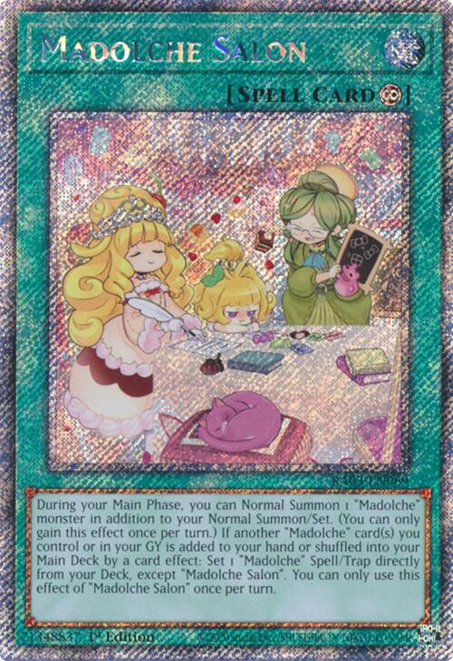 Madolche Salon (Platinum Secret Rare) [RA03-EN069] Platinum Secret Rare | RetroPlay Games