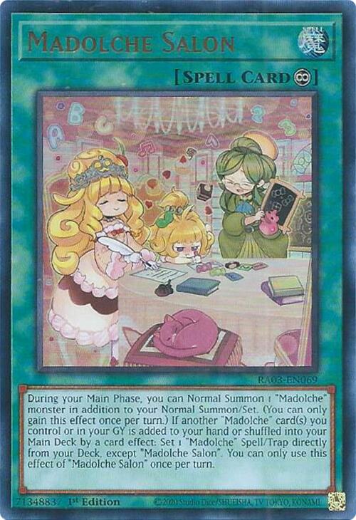 Madolche Salon (UR) [RA03-EN069] Ultra Rare | RetroPlay Games