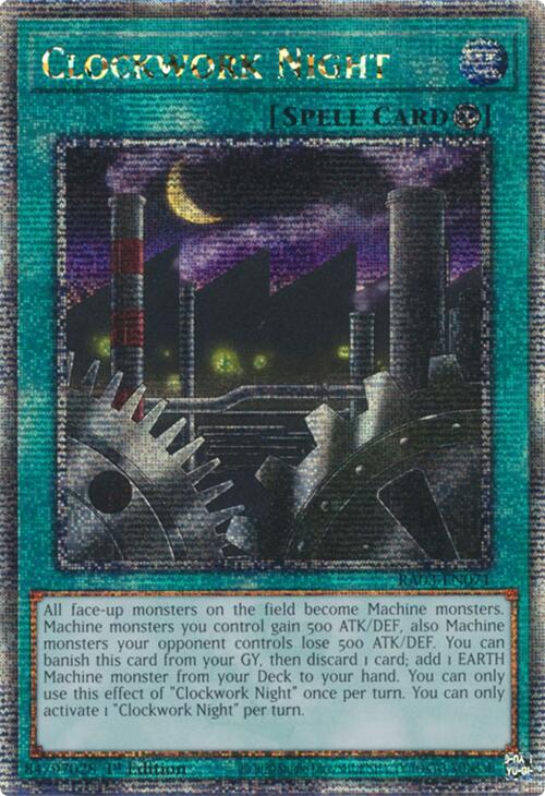 Clockwork Night (Quarter Century Secret Rare) [RA03-EN071] Quarter Century Secret Rare | RetroPlay Games