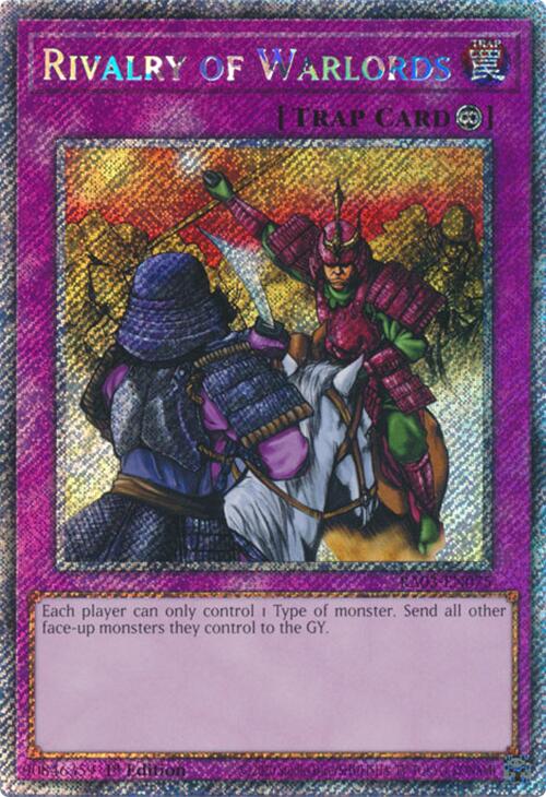 Rivalry of Warlords (Platinum Secret Rare) [RA03-EN075] Platinum Secret Rare | RetroPlay Games