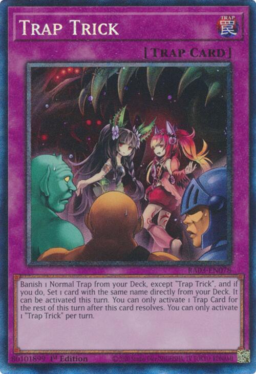 Trap Trick (CR) [RA03-EN078] Prismatic Collector's Rare | RetroPlay Games