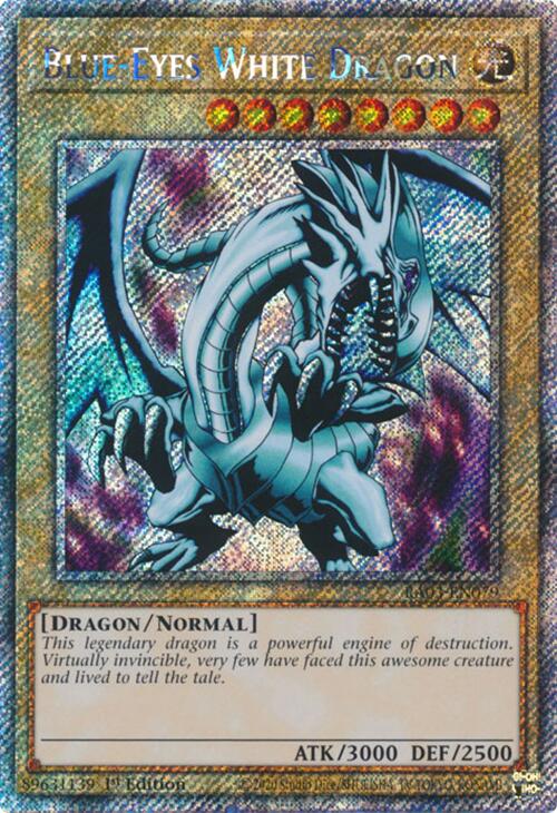 Blue-Eyes White Dragon (Platinum Secret Rare) [RA03-EN079] Platinum Secret Rare | RetroPlay Games