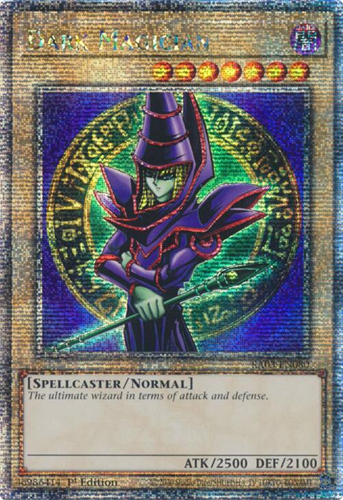 Dark Magician (Quarter Century Secret Rare) [RA03-EN080] Quarter Century Secret Rare | RetroPlay Games