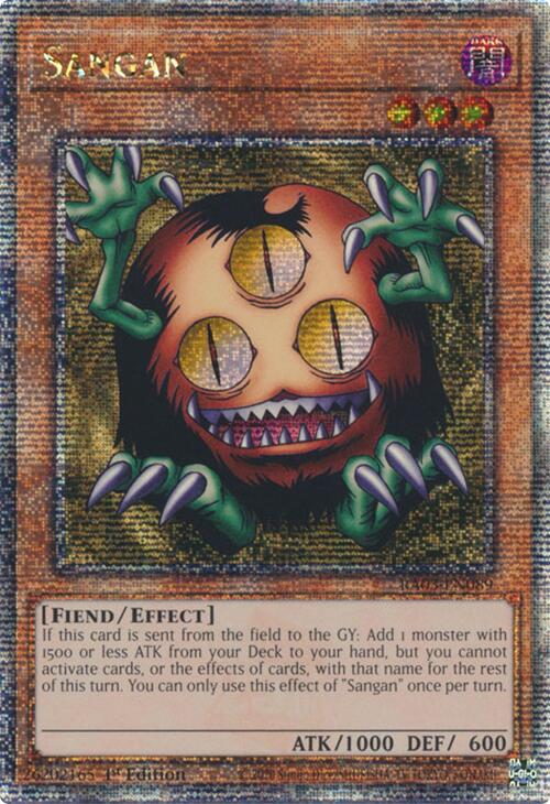 Sangan (Quarter Century Secret Rare) [RA03-EN089] Quarter Century Secret Rare | RetroPlay Games