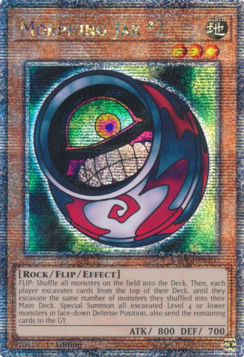Morphing Jar #2 (Quarter Century Secret Rare) [RA03-EN100] Quarter Century Secret Rare | RetroPlay Games