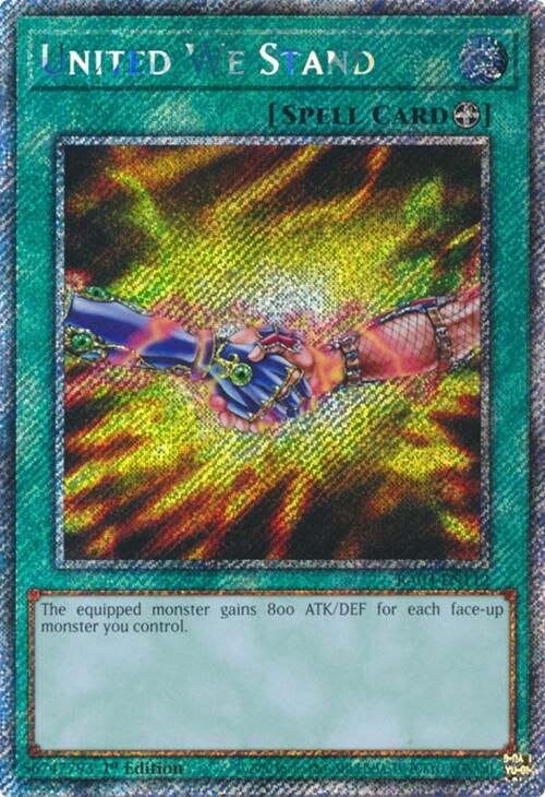 United We Stand (Platinum Secret Rare) [RA03-EN112] Platinum Secret Rare | RetroPlay Games