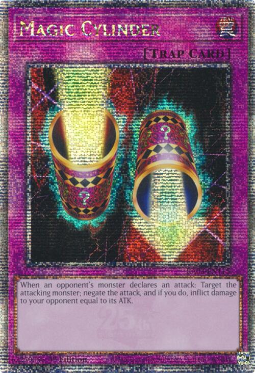 Magic Cylinder (Quarter Century Secret Rare) [RA03-EN115] Quarter Century Secret Rare | RetroPlay Games