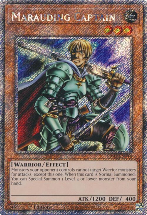 Marauding Captain (Platinum Secret Rare) [RA03-EN118] Platinum Secret Rare | RetroPlay Games