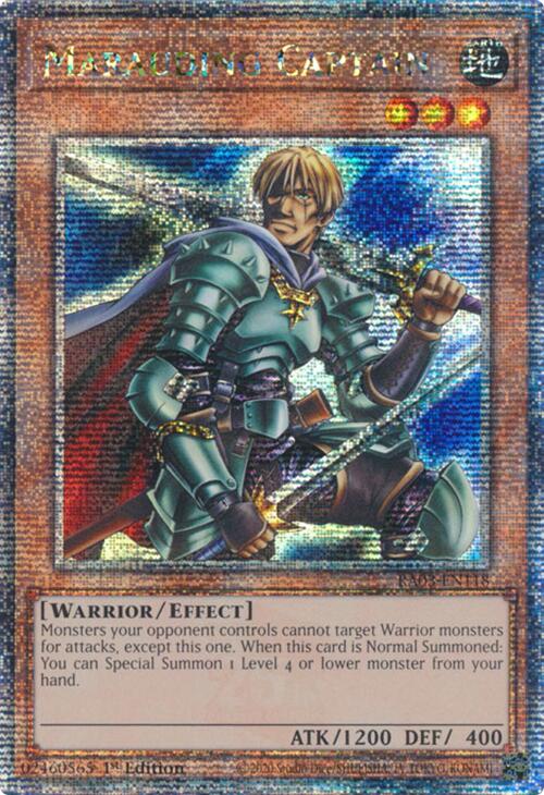 Marauding Captain (Quarter Century Secret Rare) [RA03-EN118] Quarter Century Secret Rare | RetroPlay Games