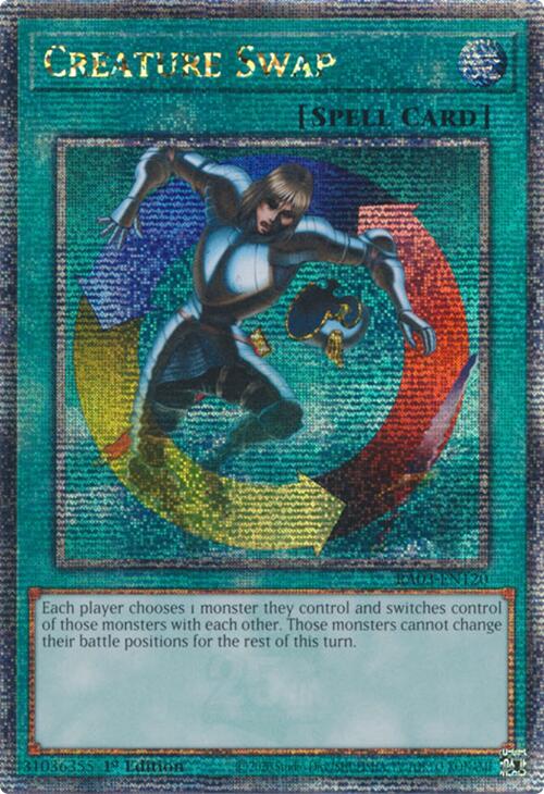 Creature Swap (Quarter Century Secret Rare) [RA03-EN120] Quarter Century Secret Rare | RetroPlay Games