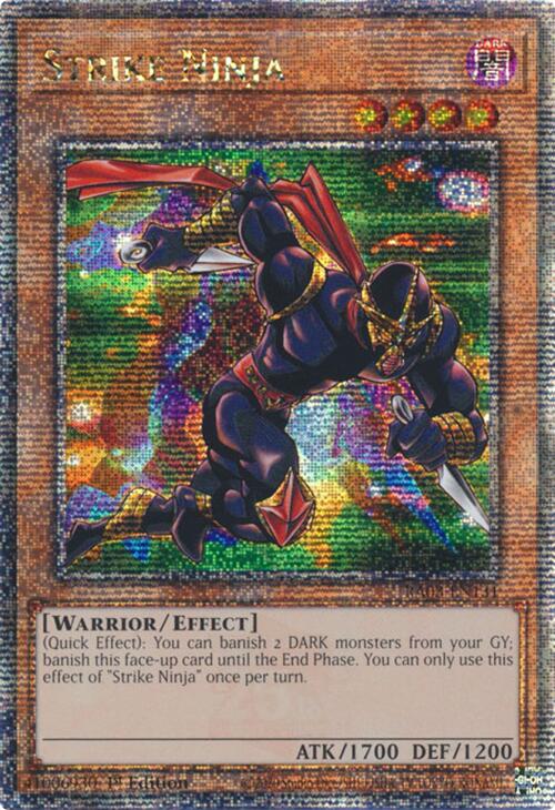 Strike Ninja (Quarter Century Secret Rare) [RA03-EN131] Quarter Century Secret Rare | RetroPlay Games