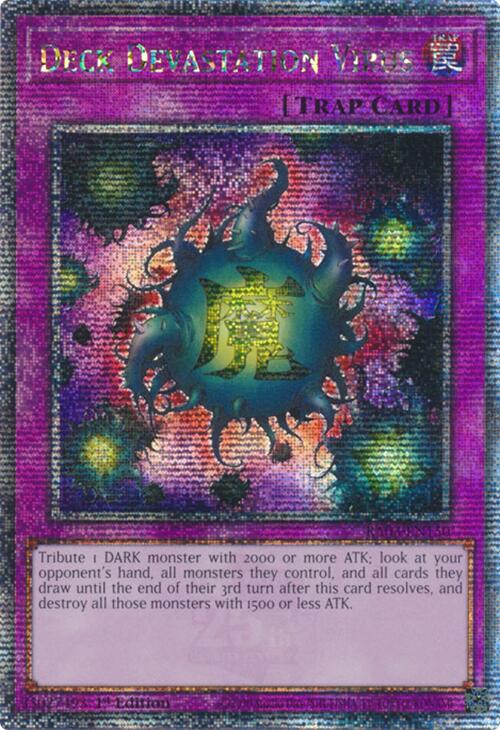 Deck Devastation Virus (Quarter Century Secret Rare) [RA03-EN150] Quarter Century Secret Rare | RetroPlay Games