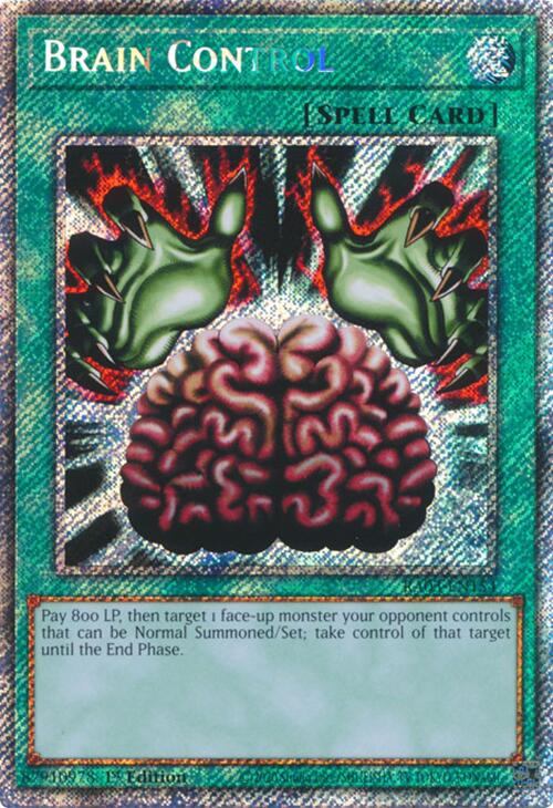 Brain Control (Platinum Secret Rare) [RA03-EN154] Platinum Secret Rare | RetroPlay Games