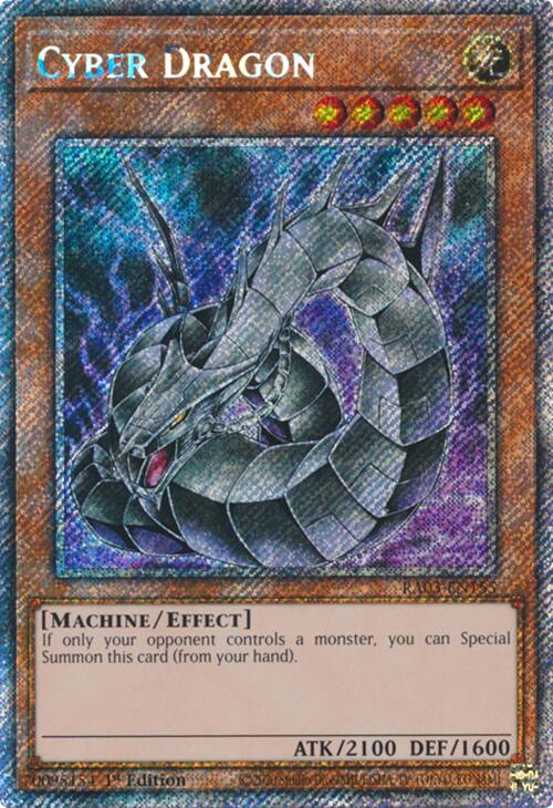 Cyber Dragon (Platinum Secret Rare) [RA03-EN155] Platinum Secret Rare | RetroPlay Games