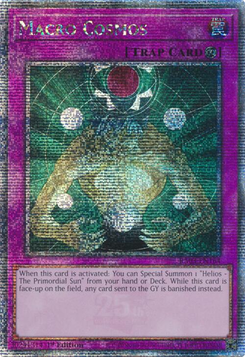 Macro Cosmos (Quarter Century Secret Rare) [RA03-EN164] Quarter Century Secret Rare | RetroPlay Games