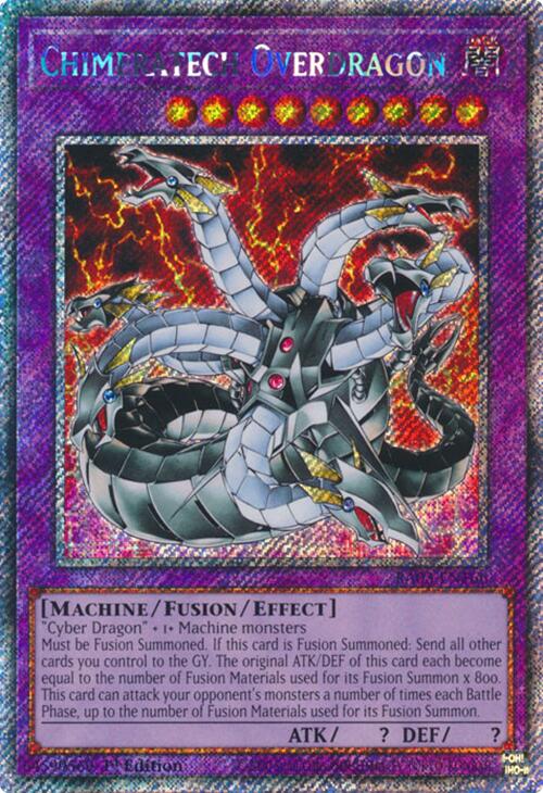 Chimeratech Overdragon (Platinum Secret Rare) [RA03-EN166] Platinum Secret Rare | RetroPlay Games