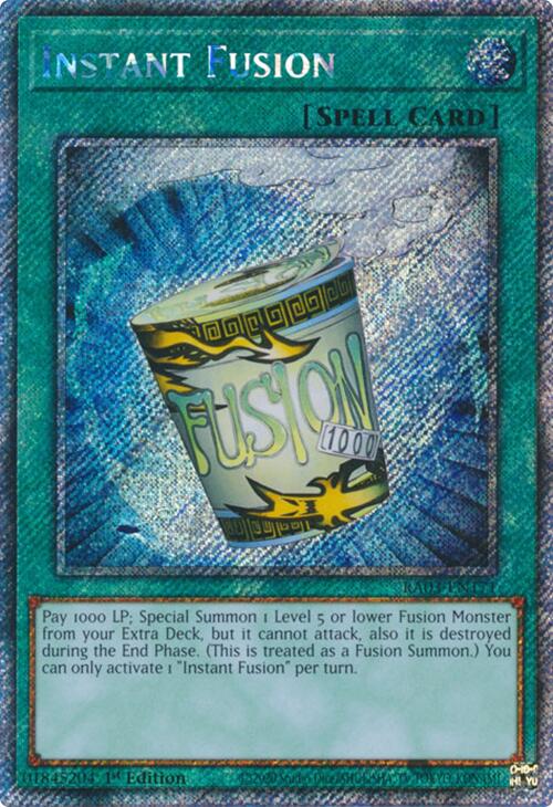 Instant Fusion (Platinum Secret Rare) [RA03-EN171] Platinum Secret Rare | RetroPlay Games
