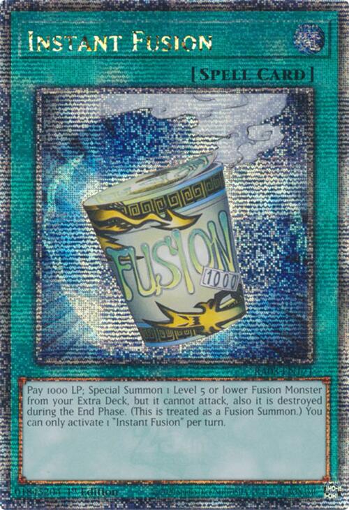 Instant Fusion (Quarter Century Secret Rare) [RA03-EN171] Quarter Century Secret Rare | RetroPlay Games