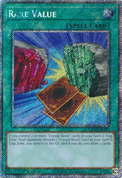 Rare Value (Platinum Secret Rare) [RA03-EN182] Platinum Secret Rare | RetroPlay Games